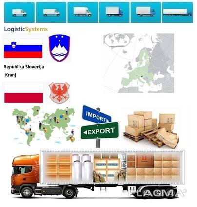 Автотранспортні вантажні перевезення з Крані в Крань разом з Logistic Systems