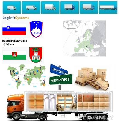 Автотранспортные грузоперевозки из Любляны в Любляну с Logistic Systems