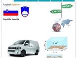 Автотранспортні вантажні перевезення з Словенії в Словенію разом з Logistic Systems