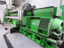 Gas gensets containerised Jenbacher JGS 616 (2,7 MW) used 50Hz