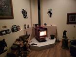 High Quality Cast Iron Wood Stove wiht Oven Kitchen Stove with Fire - photo 2