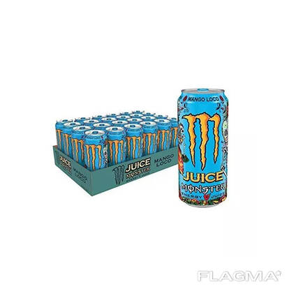 Monster Energy Ultra Sunrise, Sugar Free Energy Drink (Pack of 24)
