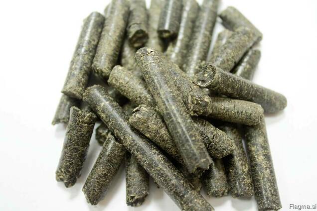 Пеллеты из лузги подсолнечника