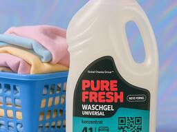 PURE FRESH – Prací gél a aviváž 4L | Poľský výrobca | Export | Private Label