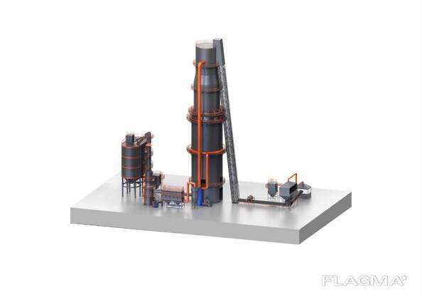 Quicklime production equipment line