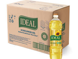 Refined sunflower oil 1L, 2L, 3L, 5L