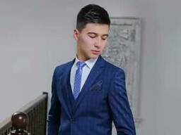 Slim men suits from Uzbekistan